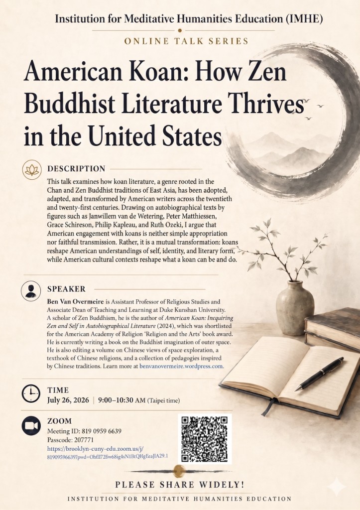 American Koan: How Zen Buddhist Literature Thrives in the United States